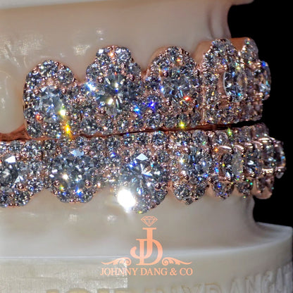 GIA "Honeymoon" Set Grillz Rose Gold (Pull Out) ✅